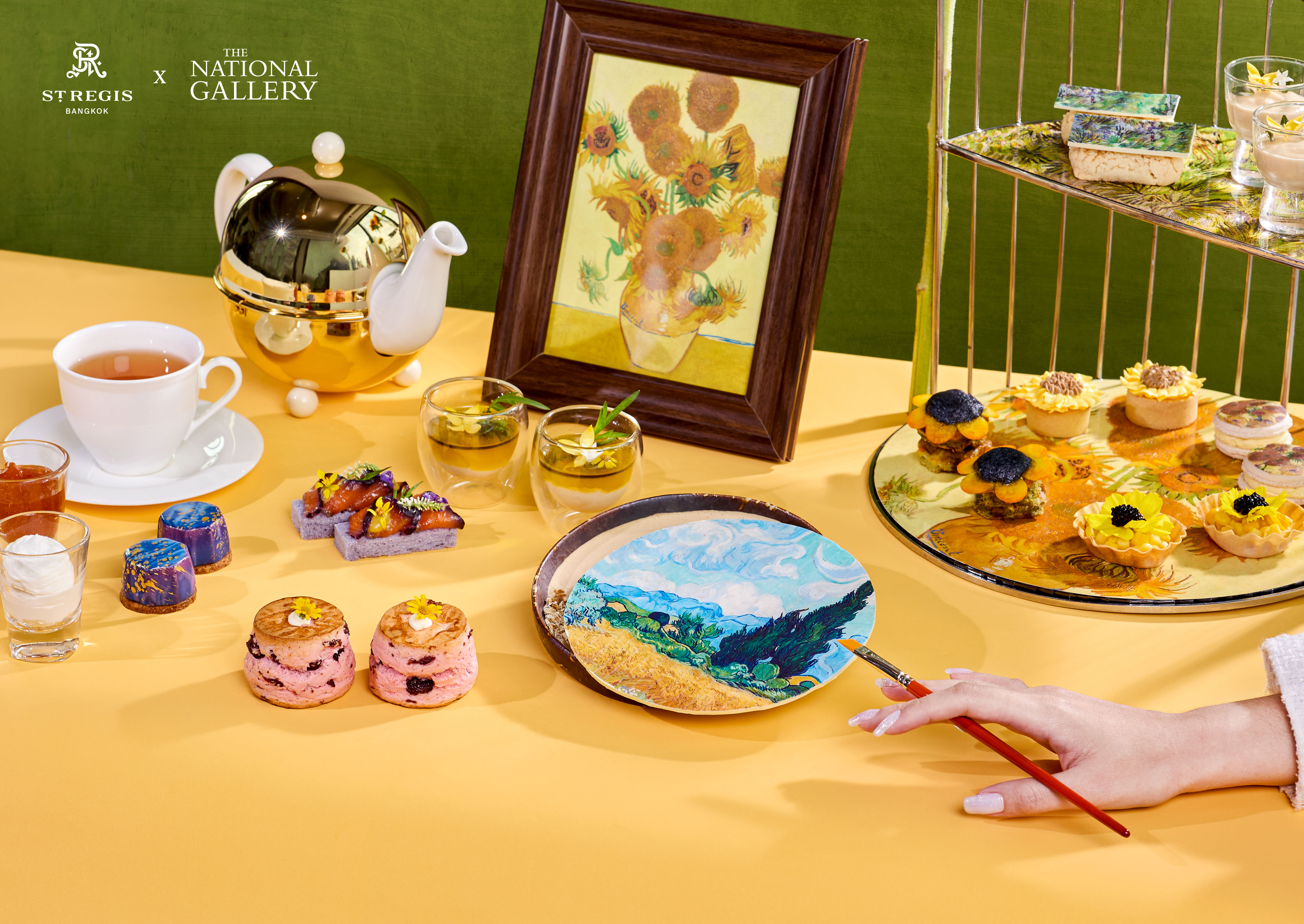 THAILAND’S FIRST VAN GOGH-INSPIRED AFTERNOON TEA  BY THE ST. REGIS BANGKOK